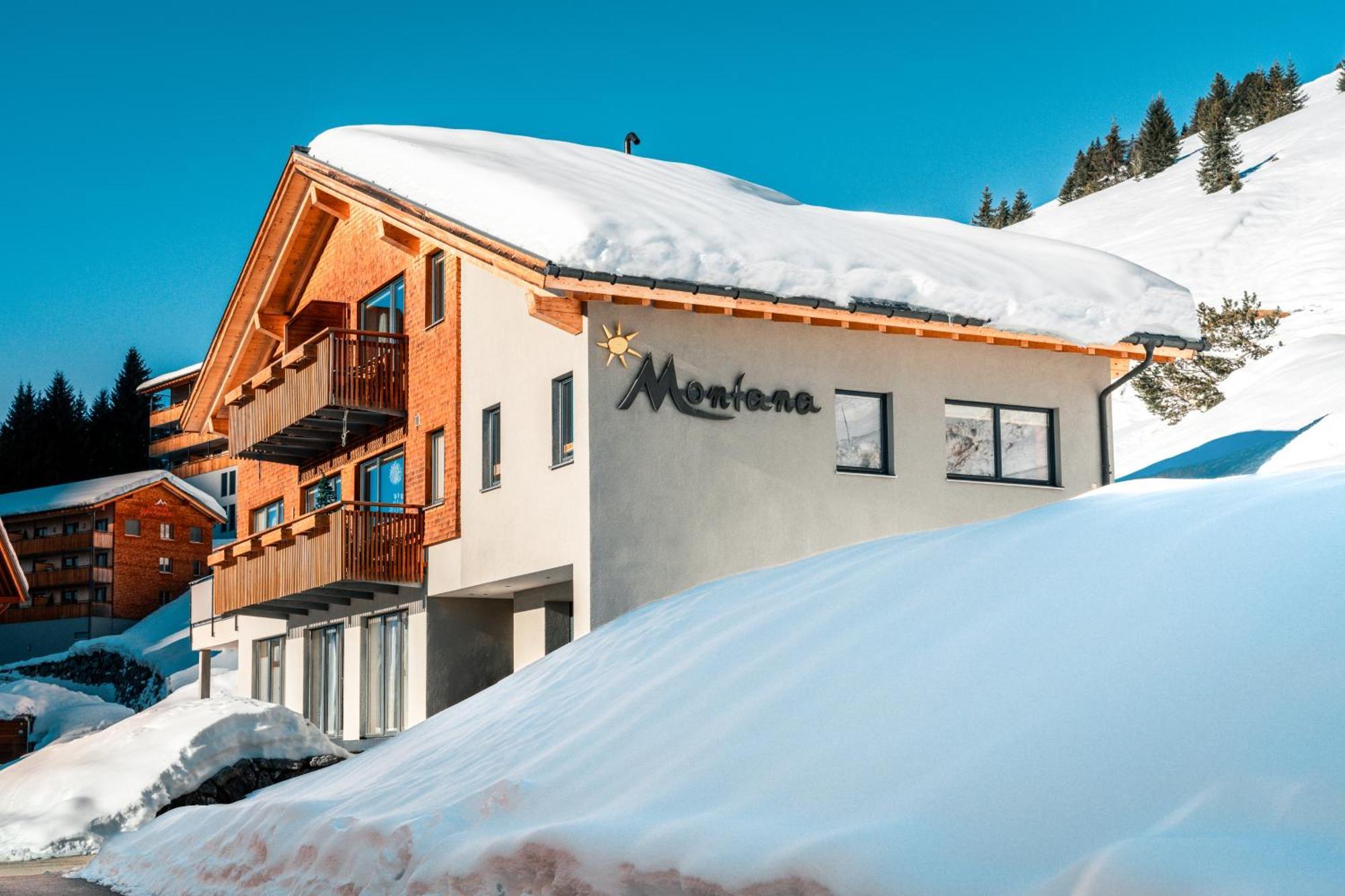 Haus Montana Daire Damuels Dış mekan fotoğraf